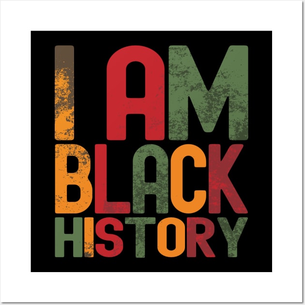 I Am Black History Wall Art by Etopix